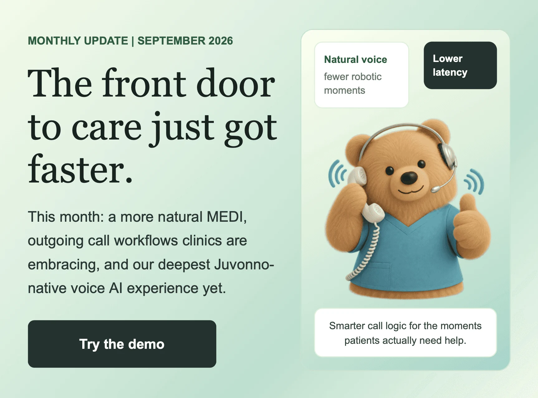Article cover: The Front Door to Care Just Got Faster